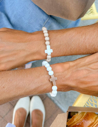 Zion Cross Bracelet (two colors)