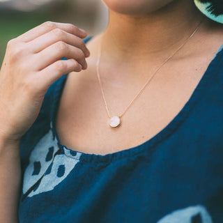 Moonstone Necklace (two shapes)