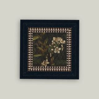 Dark Apple Blossoms Framed Wall Art