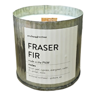 FINAL SALE Winter Wood Wick Candles