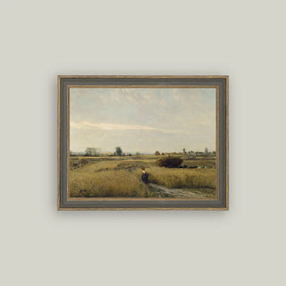 Harvest Landscape Framed Wall Art