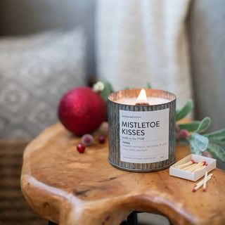 Winter Wood Wick Candles