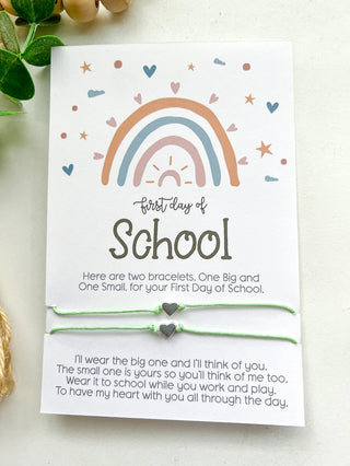 Back To School - Mommy + Me Bracelet (more styles)