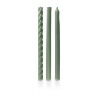 Sage Taper Candle (single)