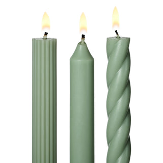 Sage Taper Candle (single)