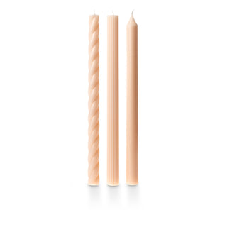 Blush Taper Candle - Single