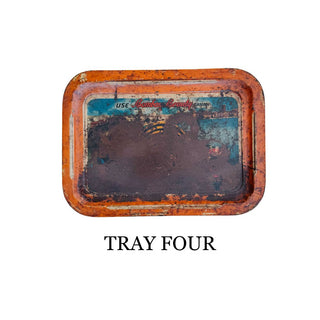 FINAL SALE Heavily Distressed Found Tray