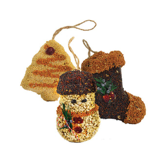 Christmas Bird Feeder Ornament (More Styles)