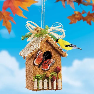 Birdie Cottage House Feeder