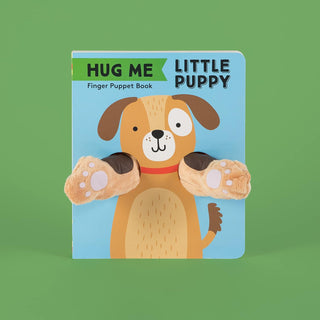 Hug Me Little Finger Puppy Puppet Book