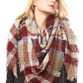 Plaid Blanket Scarf (more colors)