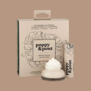 Poppy & Pout Lip Care Duo (two scents)