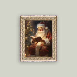 Classic Santa Framed Wall Art (more sizes)