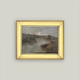 Hazy River Framed Wall Art