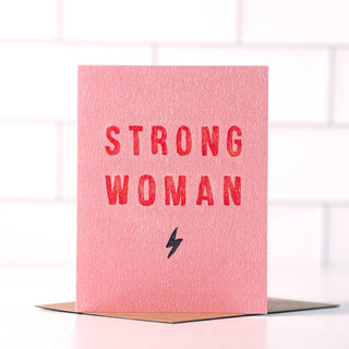 Strong Woman Card