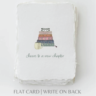 Cheers To A New Chapter Card + Envelope