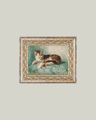 Whiskered Cat Framed Wall Art (more sizes)