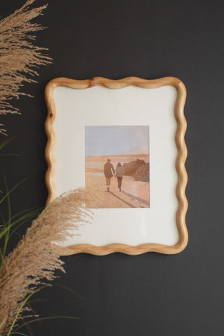 Wooden Wave Wall Frame