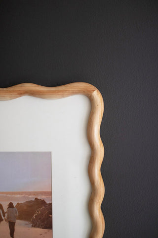 Wooden Wave Wall Frame