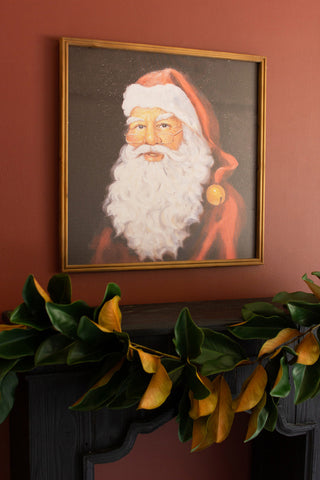 Framed Santa Art