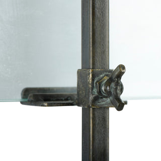 Floating Glass Frame with Metal Stand