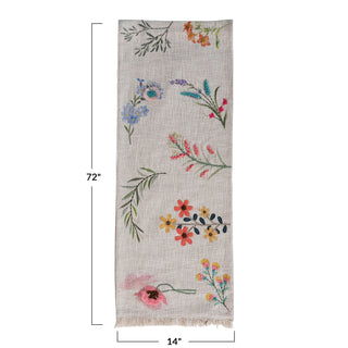 Spring Dreams Floral Table Runner