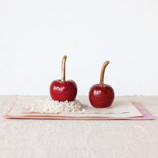 Cherry Salt & Pepper Shakers