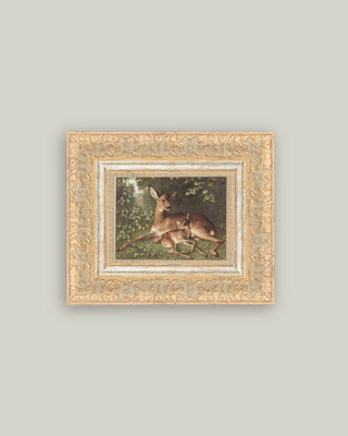 Forest Fawn and Doe Framed Art (more sizes)