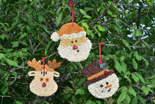 Christmas Cookie Bird Feeder Ornament