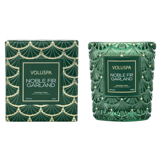 Noble Fir Garland Candle Collection