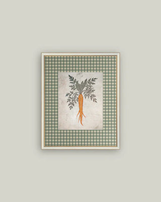 Carrot From The Garden Framed Art (more sizes)