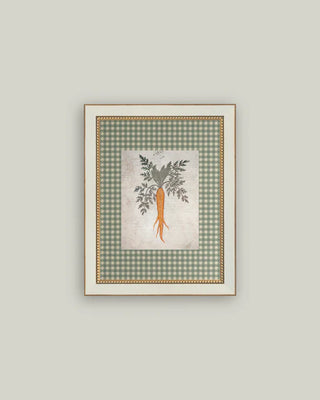 Carrot From The Garden Framed Art (more sizes)