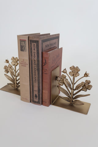 Flora Cast Iron Bookend Set