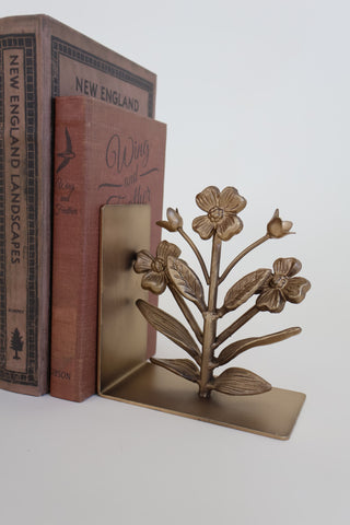 Flora Cast Iron Bookend Set