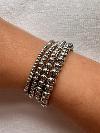 Stackable Water Resistant Ball Bead Bracelets