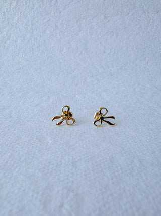 Dainty Bow Stud Earrings