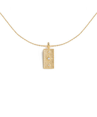 Rectangle Pendant Necklace