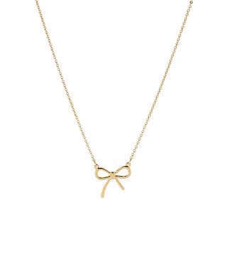 Bow Necklace