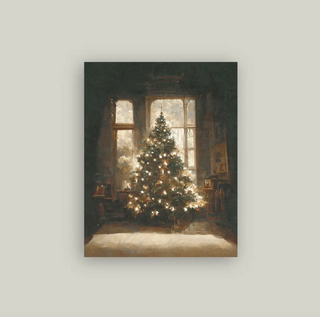 Glowing Christmas Tree Framed Wall Art (more sizes) - Restocking Soon