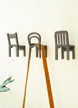 Cast Iron Chair Hook Single (more styles)