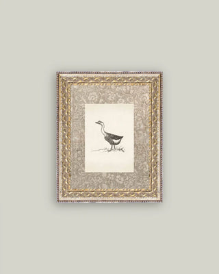 Goose Framed Antique Art