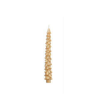 Tree Shaped Taper Candle Single (more colors)