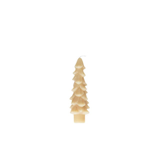 Tree Shaped Taper Candle Single (more colors)