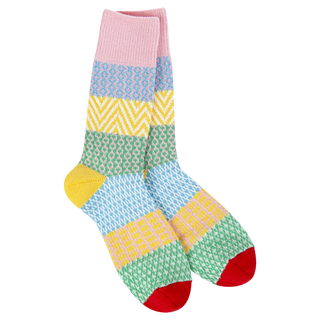 Wonderland Crew Socks