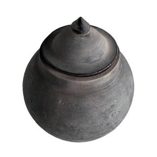 Lidded Village Jar (Pick Up Only)