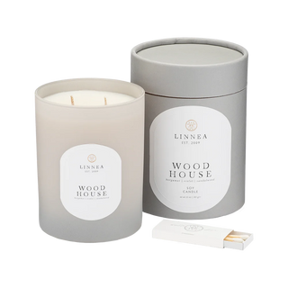 Linnea Two Wick Candle + Matches Gift Set (more scents)