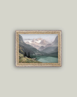 Mountain Lake View Framed Wall Art (more sizes)