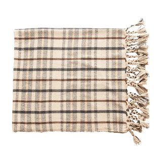 Homestead Plaid Throw