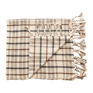 Homestead Plaid Throw