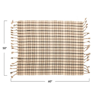 Homestead Plaid Throw